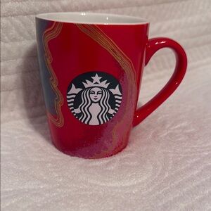 Starbucks Red Ceramic Mug